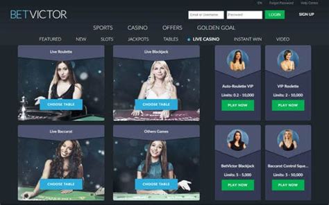 betvictor live casino.